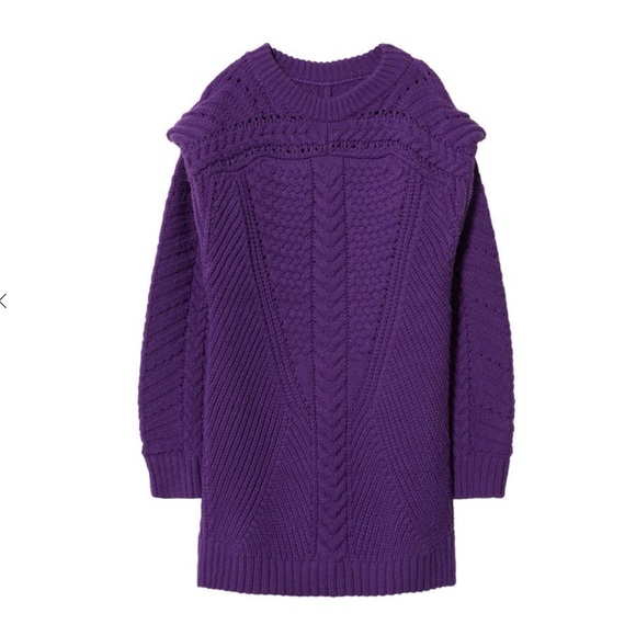 Mango Short Knitted Dress Size 6 - Picture 3 of 6